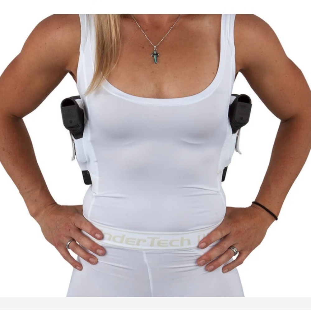 UnderTech Undercover Concealed Carry Shirt | Women’s Size S | Ivory CCW
